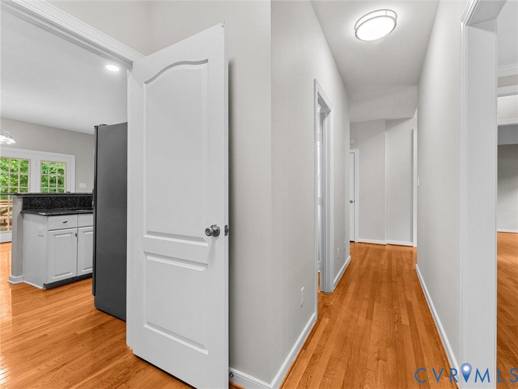 Hallway toward the kitchen