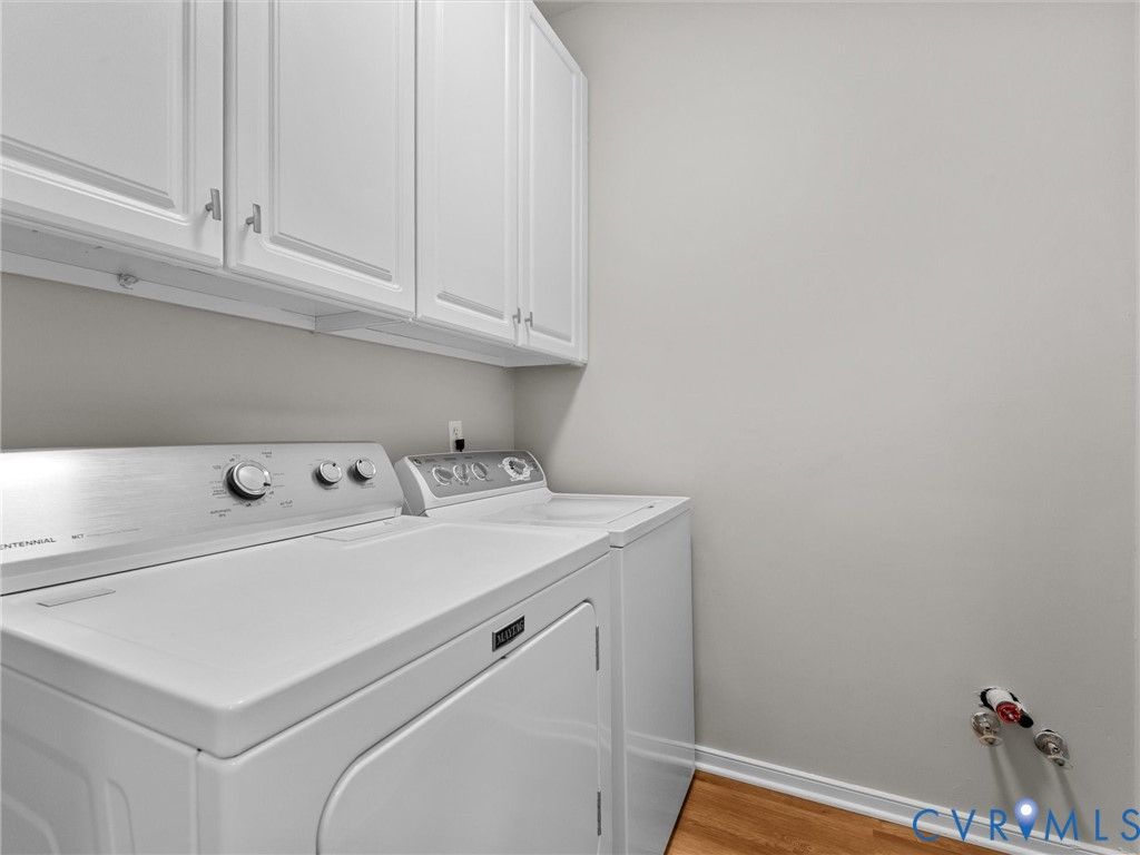 First floor laundry