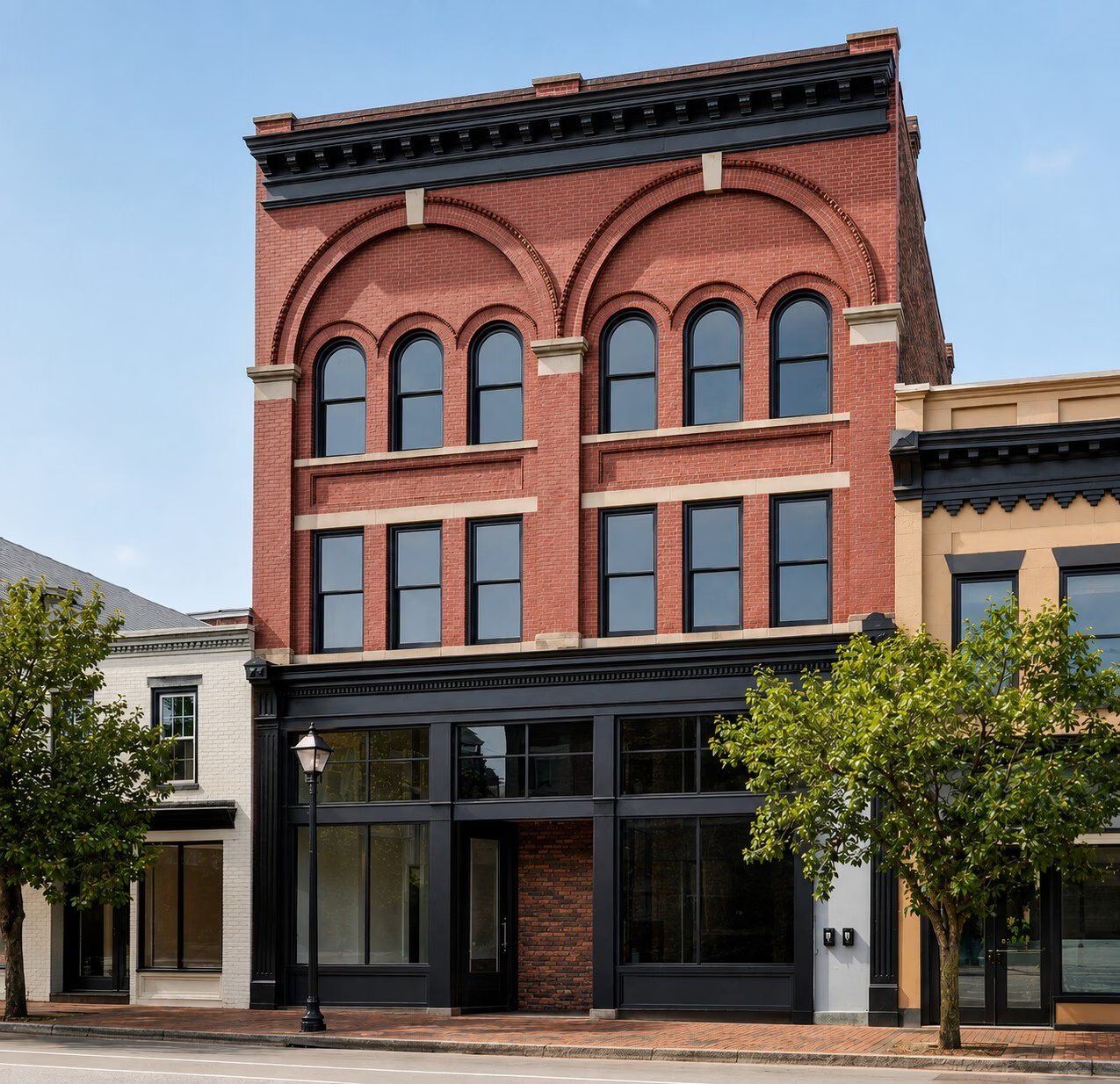 Street facade of 1717 East Franklin Street, Richmond, Virginia